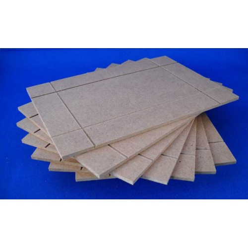 4x6 Frame Back - MDF - Grooved for Clips - Box of 400